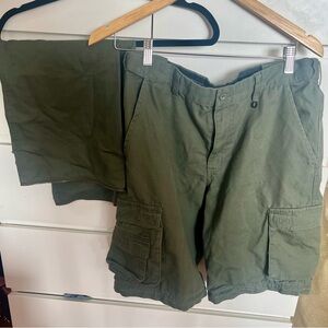 Official Boy Scouts of America uniform shorts 20 youth PLUS sash